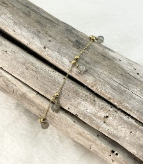 Bracelet fin perles - Pierres naturelles