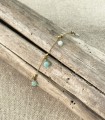 Bracelet fin perles - Pierres naturelles