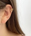 Mono boucle d'oreille hélix - Acier chirurgical