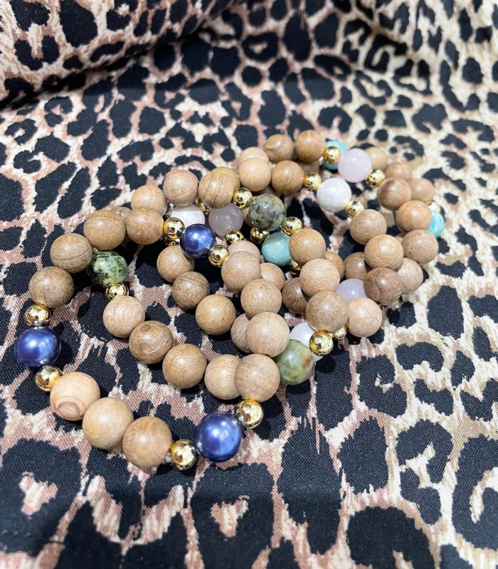 Bracelets perles naturelles