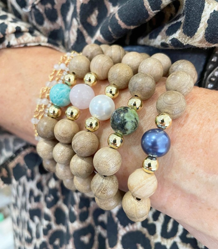 Bracelets perles naturelles