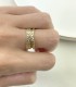 Bague croisé - Acier chirurgical - Actuel Diffusion