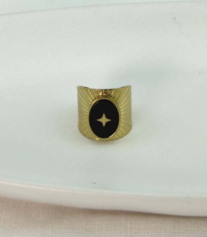 Bague - Étoile Pierres Naturelles