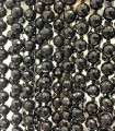 Onyx noir à facettes - 105 cm - Colliers pierres naturelles à noeuds