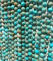 Impression Jasper colorée - 105 cm - Colliers pierres naturelles à noeuds