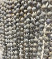 Larvikite - 105 cm - Colliers pierres naturelles à noeuds