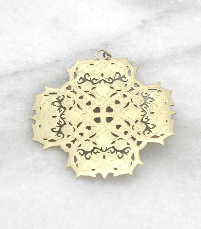 Pendentif - Trefle Stylisé