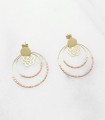 Boucles d'oreilles perles japonaises Miyuki