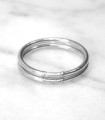 Bracelet Bouddhiste MANTRA véritable - Silver