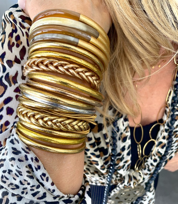 Bracelet Bouddhiste véritable simple - Cuivré