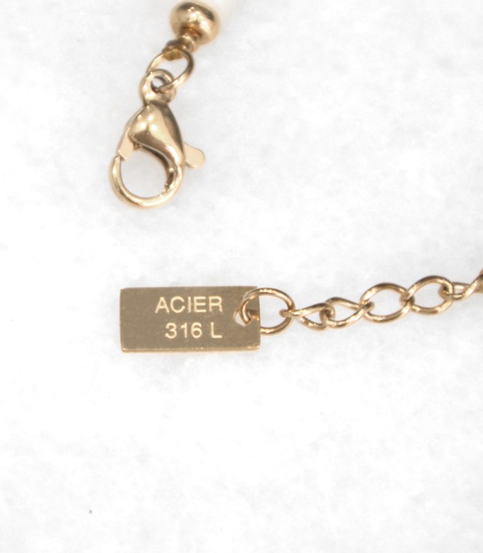Bracelet - Oeil Protecteur et pierre naturelle
