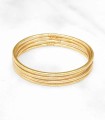 Bracelet Bouddhiste fin véritable - Light Gold