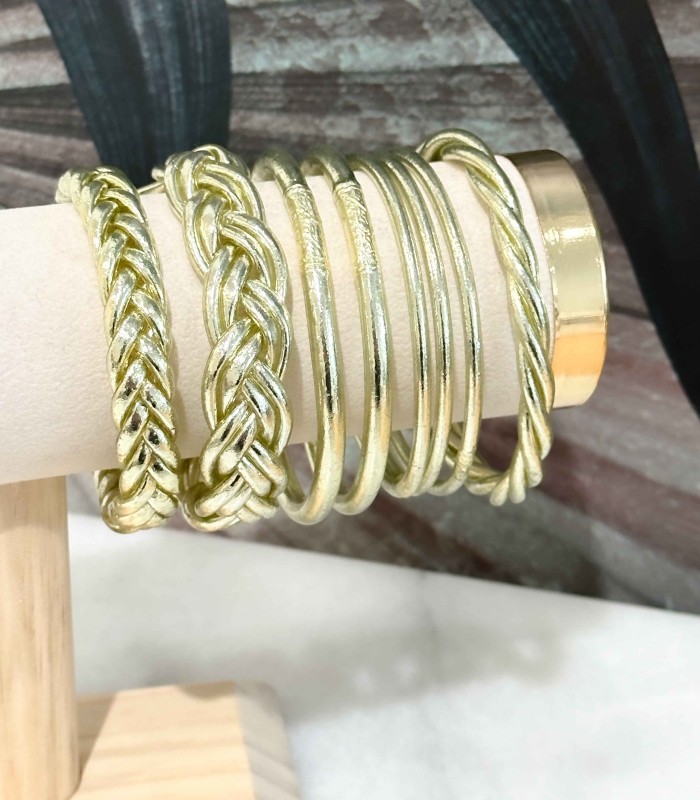 Bracelet Bouddhiste véritable tressé - Light Green