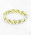 Bracelet Bouddhiste véritable double tressé - Light Green