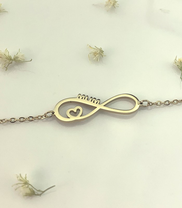 Bracelet Mum Infini - Collection Fête des mères