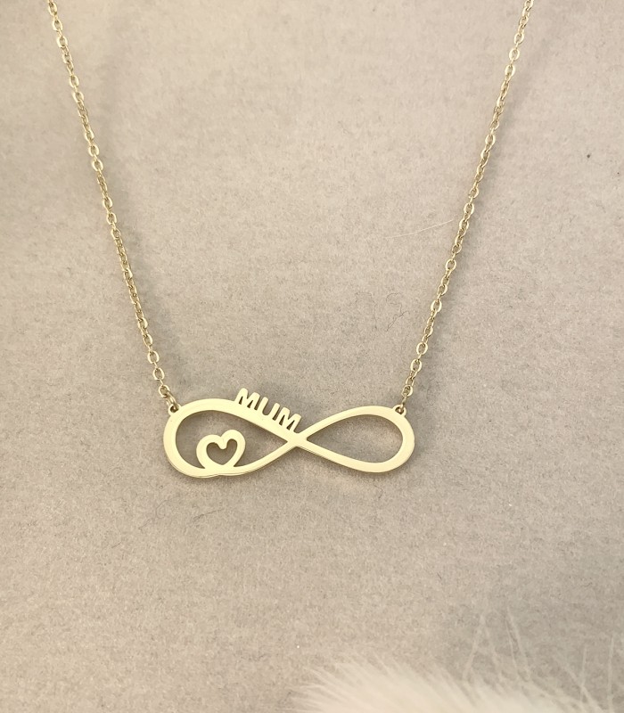 Collier Mum Infini - Collection Fête des mères