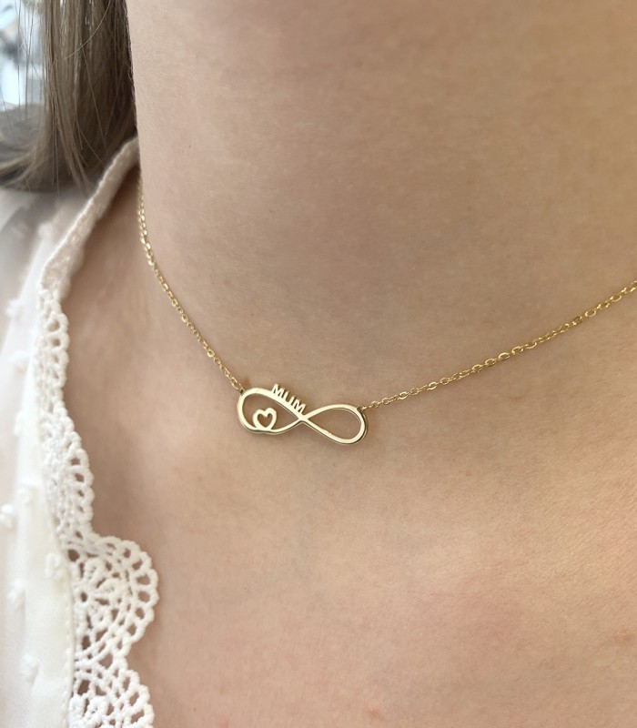 Collier Mum Infini - Collection Fête des mères