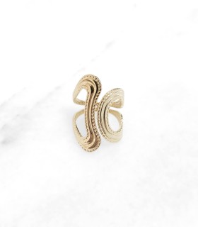 Bague Large Asymétrique