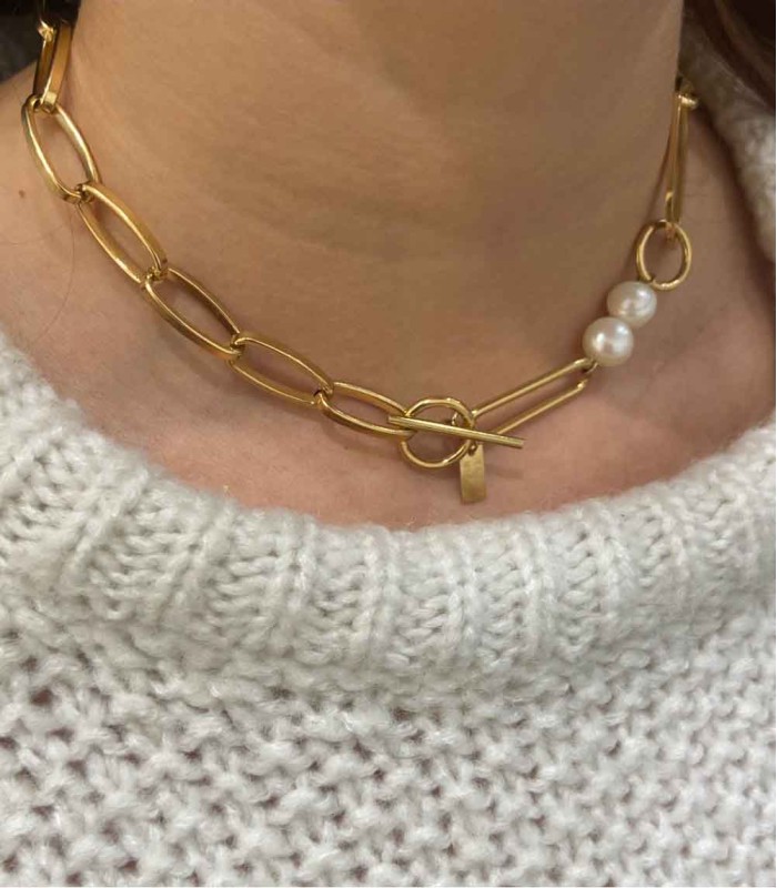 Collier - Chaîne Asymétrique