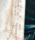 sautoir - perles en cristal teinté - long sautoir femme - actuel diffusion - grossiste et créateur de bijoux