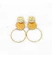 Boucles D'oreilles Triple Ronds