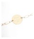 Bracelet médaillon à graver - Acier inoxydable