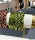 Bracelet Bouddhiste fin véritable - Kaki