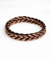 Bracelet Bouddhiste véritable tressé - Choco