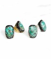 Bague Druzy - Turquoise