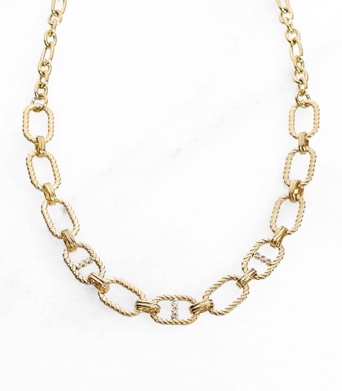 Collier maillons - Acier inoxydable
