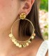Boucles d'oreilles - Acier inoxydable
