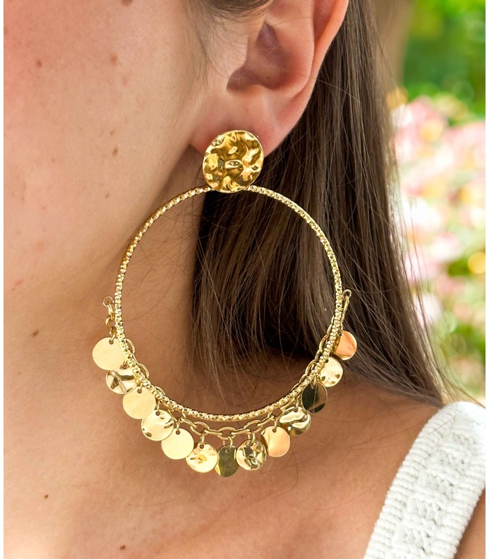 Boucles d'oreilles - Acier inoxydable
