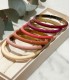 Bracelet coloré 2309C en corne véritable