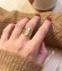 Bague maillons en acier inoxydable 316L - Nouvelle collection hiver 2024 - Actuel diffusion