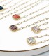 Collier en cristal K9 - 7 déclinaisons - Acier inoxydable 316L