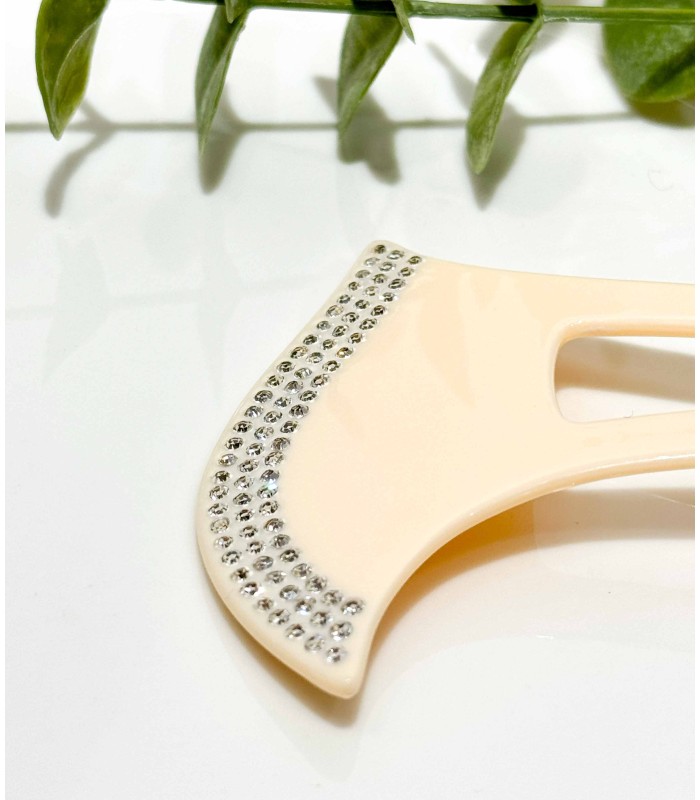 peigne cheveux - pique pic chignon - strass - zircon - coiffure - grossiste - actuel diffusion