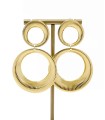 Boucles d'oreilles pendantes - Acier inoxydable 316L