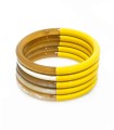 Bracelet coloré 102C en corne véritable