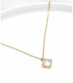 Collier avec pendentif - Laiton