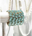 Bracelet en cristal K9 de haute qualité - Vert - Forme goutte
