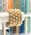 Bracelet résine 14 mm - Modèle couleur beige