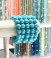 Bracelet résine 14 mm - Modèle couleur bleu