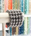 Bracelet résine 14 mm - Modèle couleur Gris Taupe