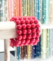 Bracelet résine 14 mm - Modèle couleur Grenadine