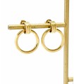 Boucles d'oreilles anneau - Acier inoxydable 316L