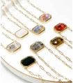 Collier en cristal K9 - 8 déclinaisons - Acier inoxydable 316L