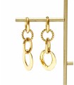 Boucles d'oreilles longues anneaux - Acier inoxydable 316L