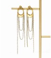 Boucles d'oreilles longues - Acier inoxydable 316L
