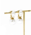 Boucles d'oreilles perles - Acier inoxydable 316L