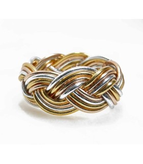 Bracelet Bouddhiste véritable Manchette Ultra Large - Multicolore